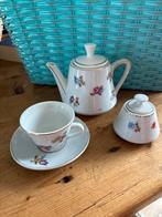 Van Nelle Kinderservies Koffiepot Kop en Schotel Suikerpot, Ophalen of Verzenden