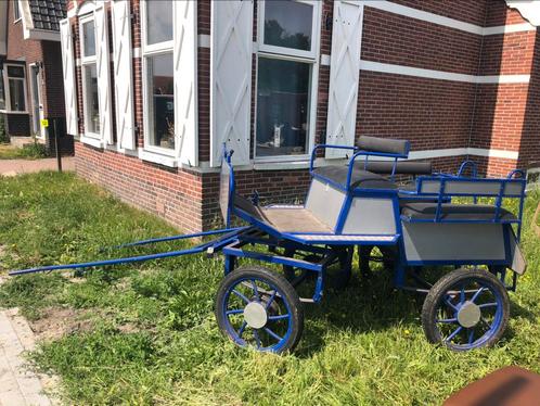 Recreatie Men-wagen - In zeer goede staat, Dieren en Toebehoren, Paarden en Pony's | Overige Paardenspullen, Gebruikt, Ophalen