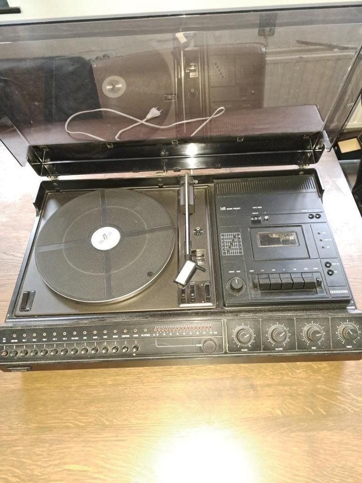 philips hi-fi sound project tapc 5000, Audio, Tv en Foto, Platenspelers, Gebruikt, Platenspeler, Philips, Ophalen