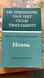 De prediking van het oude testament, Hosea  dr.c.van leeuwen, Boeken, Ophalen of Verzenden, Zo goed als nieuw, Overige uitgevers