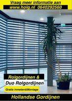 Duo Rolgordijnen & Rolgordijnen,Gratis inmeten/montage, Huis en Inrichting, Nieuw, Ophalen of Verzenden, Overige kleuren, 200 cm of meer
