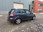 Volkswagen Golf Plus 2.0 FSI Comfortline leer clima, Auto's, Gebruikt, Zwart, 4 cilinders, Blauw
