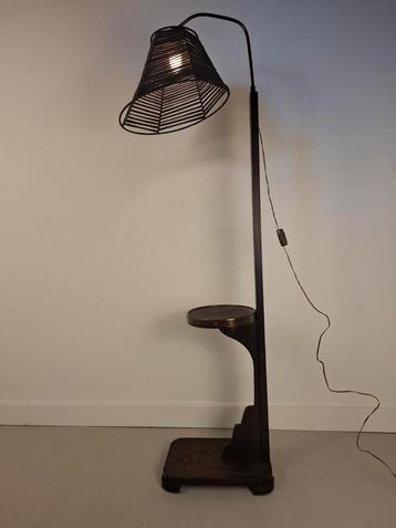 Art deco lamp Amsterdamse school vloerlamp vintage lamp beschikbaar voor biedingen