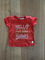 Feetje t-shirt, Kinderen en Baby's, Babykleding | Maat 68, Meisje, Shirtje of Longsleeve, Zo goed als nieuw, Verzenden