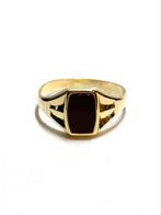 14k gouden ring met een carneool, -, -, Ophalen of Verzenden, Zo goed als nieuw