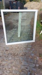 Gebruikte kunststof kozijnen 137,5cm x 140cm, Kunststof, Gebruikt, Raamkozijn, Inclusief glas