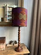 Handgemaakte lampenkap, Ophalen of Verzenden, Rond, 50 cm of meer