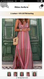 Boho halternek maxi jurk, Maat 38/40 (M), Ibiza jurken, Overige kleuren, Nieuw