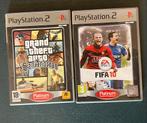 PS2 Games: GTA San Andreas & FIFA 10, Spelcomputers en Games, Games | Sony PlayStation 2, Avontuur en Actie, Gebruikt, Vanaf 18 jaar