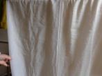 Half lange gordijntjes, Ophalen, Wit, 50 tot 100 cm, Zo goed als nieuw