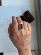 Vintage 14 karaat Mosagaat, Sieraden, Tassen en Uiterlijk, Ringen, 18 tot 19, Elle's Atelier, Elle's Atelier, Elle's Atelier