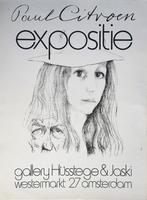 Paul Citroen litho "Expositie Gallery Husstege en Jaski Amst, Ophalen