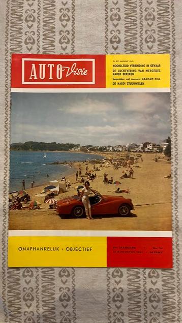 AutoVisie 1961: Mercedes 300 SE (W112), Graham Hill beschikbaar voor biedingen