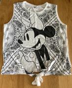 leuk mini mouse mouwloze top zwart/wit, Maat 38/40 (M), Disney, Wit, Ophalen of Verzenden