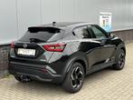 Nissan Juke 1.6 Hybrid N-Connecta | 1/2 Leer | Carplay | Cam, 1300 kg, Gebruikt, Met garantie (alle), Leder en Stof