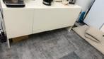 Witte Dressoir met deuren, Kunststof, Gebruikt, 150 tot 200 cm, Ophalen of Verzenden