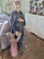 Antiek kerk beeld Gerardus de Majella, Antiek en Kunst, Antiek | Religie, Ophalen