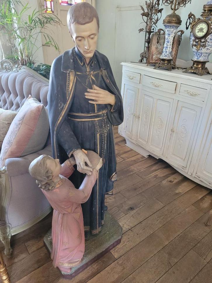 Antiek kerk beeld Gerardus de Majella, Antiek en Kunst, Antiek | Religie, Ophalen