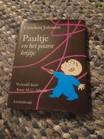Crockett Johnson - Paultje en het paarse krijtje, Boeken, Ophalen of Verzenden, Zo goed als nieuw, Crockett Johnson