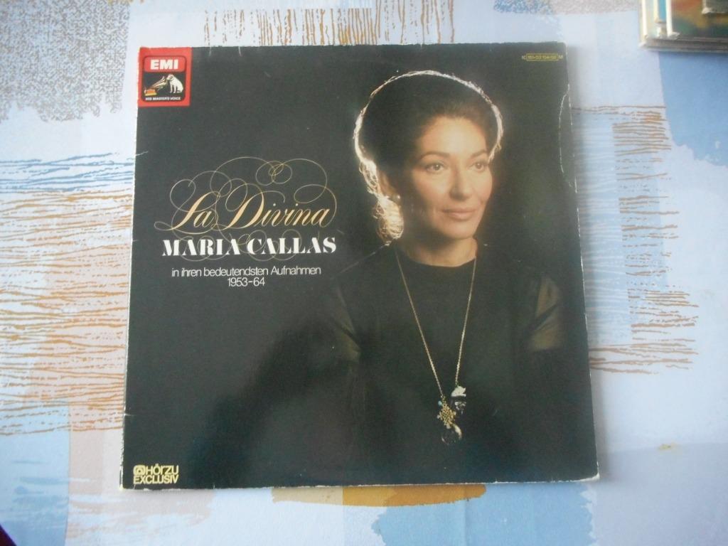 LP. La Divina Maria Callas., Cd's en Dvd's, Vinyl | Klassiek, Gebruikt, Ophalen of Verzenden, Classicisme, Opera of Operette