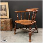 Antieke Engelse captain chair, Antiek en Kunst, Ophalen