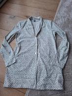Blanche Vest Jasje Polkadot Jersey Stretch Maat 40, Kleding | Dames, Wit, Maat 42/44 (L), Ophalen of Verzenden, Zo goed als nieuw