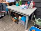 Uitschuifbare tafel, Huis en Inrichting, Tafels | Eettafels, Ophalen, Retro / vintage, Gebruikt, 100 tot 150 cm