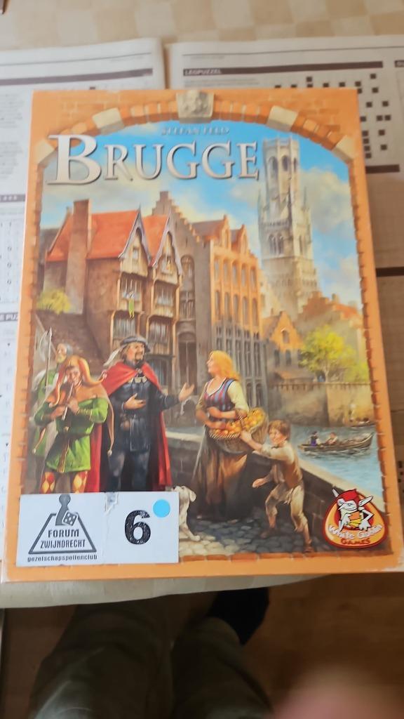 bordspel NL versie Brugge compleet strategiespel, Hobby en Vrije tijd, Gezelschapsspellen | Bordspellen, Zo goed als nieuw, Een of twee spelers