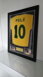 Gesigneerd en ingelijst shirt Pele, Ophalen of Verzenden, Zo goed als nieuw, Buitenlandse clubs, Shirt