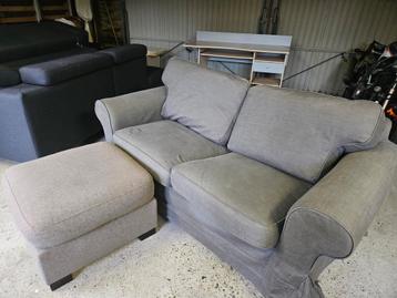 Ikea Ektorp 2 zits en poef - afbeelding 2