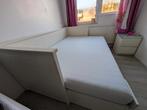 Ikea Hemnes Bed - Wit - Inclusief Lattenbodem zonder matras, Ophalen, Gebruikt, Eenpersoons, Wit
