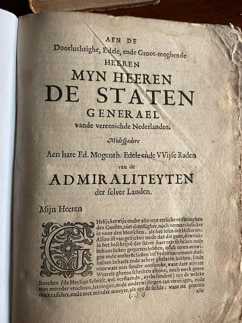 Tacitus - Den grooten Prince - 1616, Antiek en Kunst, Antiek | Boeken en Bijbels, Ophalen of Verzenden