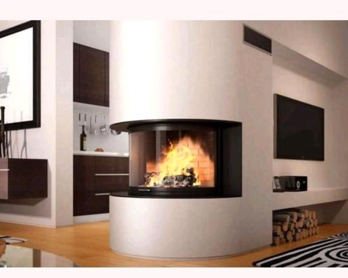 RUEGG OMEGA inbouwhaard houtkachel inbouw LIFTDEUR gebruikt, Huis en Inrichting, Kachels, Gebruikt, Inbouw, Houtkachel, Hout, Ophalen of Verzenden
