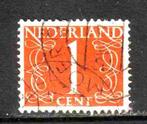 Nederland 1946 460 Cijfer 1c, Gest, Postzegels en Munten, Postzegels | Nederland, Na 1940, Verzenden, Gestempeld