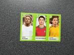 Panini mini sticker WK 2006 Beckham Ibrahimovic C. Ronaldo, Ophalen of Verzenden, Zo goed als nieuw, Poster, Plaatje of Sticker