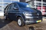 Volkswagen Transporter 2.0 TDI L2H1 DC Highline 70jaar editi, Origineel Nederlands, Te koop, Zilver of Grijs, 6 stoelen