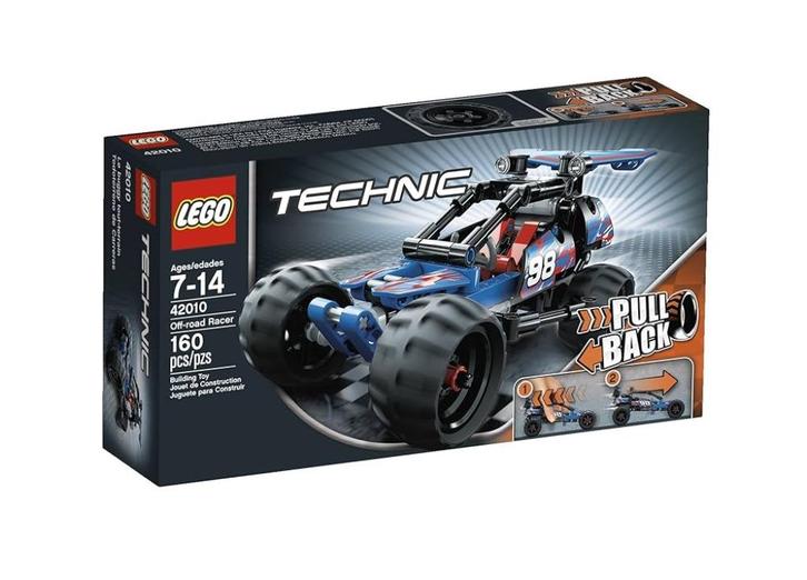 Lego Technic Off-Road Racer set 42010 (pull-back), Kinderen en Baby's, Speelgoed | Duplo en Lego, Gebruikt, Lego, Complete set