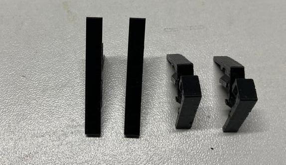 4 Dual 1229 or 1219 record player stofkap scharnieren CH20, Audio, Tv en Foto, Platenspelers, Dual, Ophalen of Verzenden