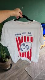 Rood wit zomer H&M HM t-shirt, maat xl, H&M, Maat 46/48 (XL) of groter, Ophalen of Verzenden, Zo goed als nieuw