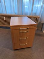 2 Houten Ladekastjes - Donatie Stichting Stoer, Huis en Inrichting, Ophalen, 1 of 2 laden, 50 tot 100 cm, Minder dan 100 cm