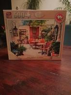 King Puzzel - Café Terrace in Europe - 500 stukjes, Ophalen of Verzenden, 500 t/m 1500 stukjes, Zo goed als nieuw, Legpuzzel