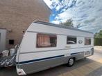 Dethleffs Beduin 510, Caravans en Kamperen, Rondzit, Frans bed, Bedrijf, Schokbreker