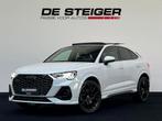 Audi Q3 Sportback 45 TFSI e 3 x S line Pano Sfeer Leder RSQ3, Gebruikt, Zwart, Met garantie (alle), Wit