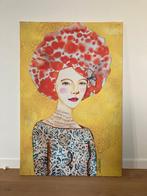 Schilderij afdruk op canvas, Ophalen