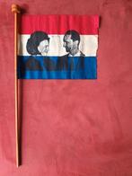 Vlag van huwelijk prinses Irene en Juan Carlos 1964, Nederland, Overige typen, Gebruikt, Ophalen of Verzenden