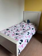 Junior bed, wit, van hout, troll, Ophalen, Gebruikt, 70 tot 85 cm, 140 tot 160 cm