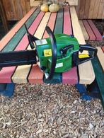 Kettingzaag benzine 45cm prima werkend, Tuin en Terras, Hand-tuingereedschap, Ophalen, Gebruikt
