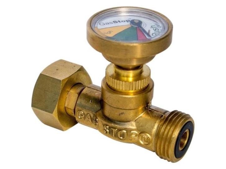Gas stop / GasStop, Caravans en Kamperen, Kampeeraccessoires, Zo goed als nieuw, Ophalen of Verzenden