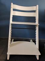 Stokke meegroei-stoel wit, Kinderen en Baby's, Kinderstoelen, Ophalen, Gebruikt, Meegroeistoel