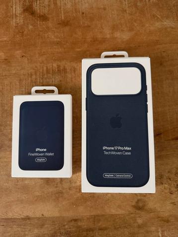iPhone 17 Pro Max Hoes , cover  + Wallet blauw beschikbaar voor biedingen